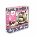 Lovely box fruits crochetés – kit créatif amigurumi