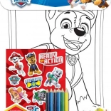 Set de coloriage PAW PATROL de NICKELODEON