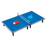 Tennis de table – table bleue portable de taille moyenne avec accessoires