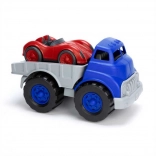 Camion avec voiture de course Green Toys