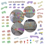 Masterkidz ensemble de construction piste à billes Tableau STEM 440 pièces