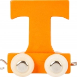 petit train en bois alphabet coloré lettre T Small Foot