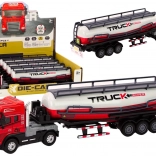 Camion avec remorque-citerne 1:24 avec lumières et sons