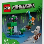 LEGO Minecraft – Duel dans la grotte luxuriante
