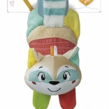 Raton laveur en peluche avec clip de suspension CLEMENTONI