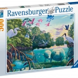 Puzzle Ravensburger Moments avec bernaches 500 pièces