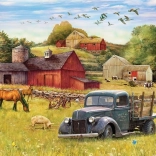 Puzzle Après-midi d’été à la ferme COBBLE HILL 1000 pièces