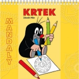 Mandala de Krtek pour enfants