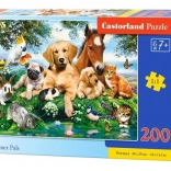 Puzzle 200 pièces Summer Pals