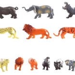 Animaux sauvages – set de 12 figurines en plastique