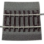 ROCO LINE rail courbe R3 avec ballast H0 (7,5°, 419,6 mm)