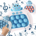 Jeu électronique POP IT Jeu de compétences antistress Dino Bleu