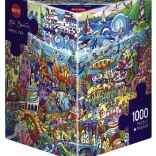 Puzzle 1000 pièces Mer magique HEYE