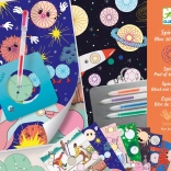 Kit créatif DJECO spirales décoratives – 10 motifs