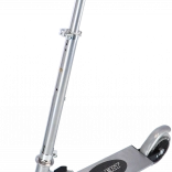 Trottinette pliable en aluminium avec poignées en mousse, frein au pied et capacité de charge de 50 kg