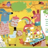 Mosaïque Pique-nique avec des animaux de Djeco