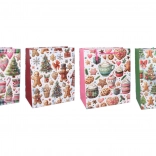 Sac cadeau de Noël taille L 31 × 42 × 12 cm