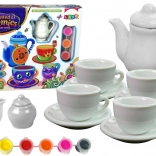 Ensemble de thé créatif DIY pour la peinture sur porcelaine
