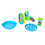 Grande pistolet à bulles avec liquide à bulles