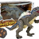 Dinosaurus Tyrannosaurus télécommandé avec effets lumineux