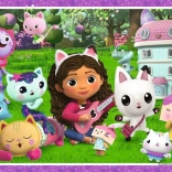 Puzzle Ravensburger Maison de Chat Gabby 35 pièces