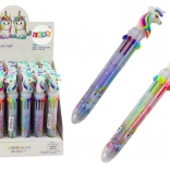 Stylo automatique multicolore Licorne 10 couleurs