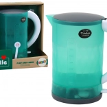 Bouilloire électronique pour enfants à piles avec lumières et sons – verte