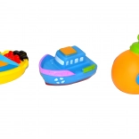 Ensemble de bateaux en caoutchouc pour bébés, 3 pcs