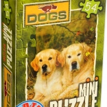 Puzzle chiot mignon 54 pièces