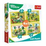 Puzzle 4-en-1 Famille TREFLIK
