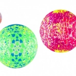 Ballon gonflable coloré avec éclaboussures 22 cm