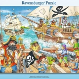 Ravensburger puzzle Bataille en haute mer 36 pièces