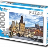 Puzzle touristique Prague - Pont Charles 1000 pièces