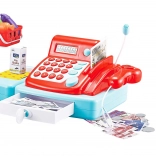 Caisse enregistreuse pour enfants avec accessoires et effets lumineux et sonores 33 cm