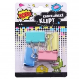 Clips de bureau 32 mm, lot de 4 pcs