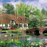 Puzzle Nénuphars 1000 pièces