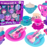 Service à thé pour enfants avec vaisselle et couverts