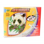 Mosaïque panda pour enfants