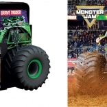 Puzzle en boîte métallique Monster Jam Grave Digger 550 pièces
