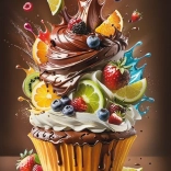 Puzzle CHERRY PAZZI Gâteau Fou 500 Pièces