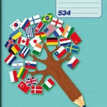 Carnet de vocabulaire A5 ligné, 30 feuilles