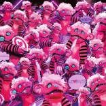 Puzzle Ravensburger Masked Singer avec monstre 1000 pièces