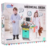 Chariot médical pour enfants avec fonctions interactives et plus de 20 accessoires