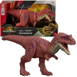 figurine dinosaure jurassic world rebirth aucasaurus 32,5 cm – wild roar de mattel