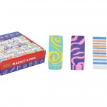 Gomme effaçable colorée