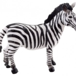 Figurine de zèbre en plastique 10 cm