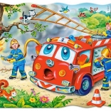 Puzzle 20 maxi Brigade de pompiers