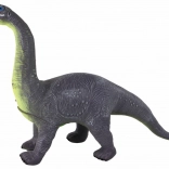 Grande figurine de dinosaure brachiosaure avec son 33 cm gris
