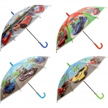 Parapluie enfant avec motif de voiture 50 cm