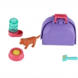 Mazlíček chien avec boîte de transport et accessoires